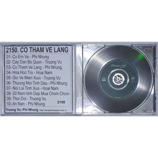Bộ 5 CD ca sĩ Trường Vũ ( 2126 - 2150 )