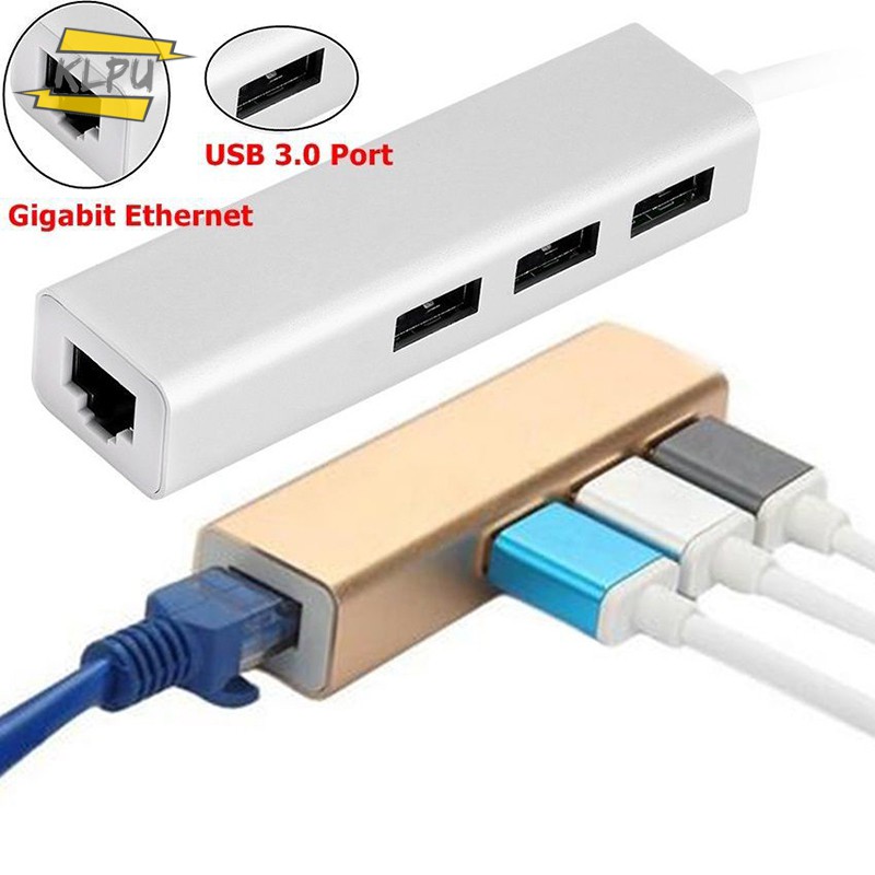 Bộ Chia Cổng Usb 3.0 Rj45 Đa Năng Cho Laptop Pc Văn Phòng | BigBuy360 - bigbuy360.vn