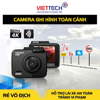 Camera hành trình Vietmap C61 ghi hình toàn cảnh - Độ nét 4K