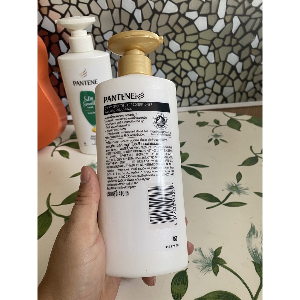 Cặp GỘI - XẢ Pantene Sliky Smooth Care  Siêu Mượt Óng Ả