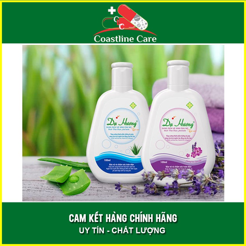 Dung Dịch Vệ Sinh Phụ Nữ Dạ Hương - Chai 100ml - Coastlinecare Pharmacy