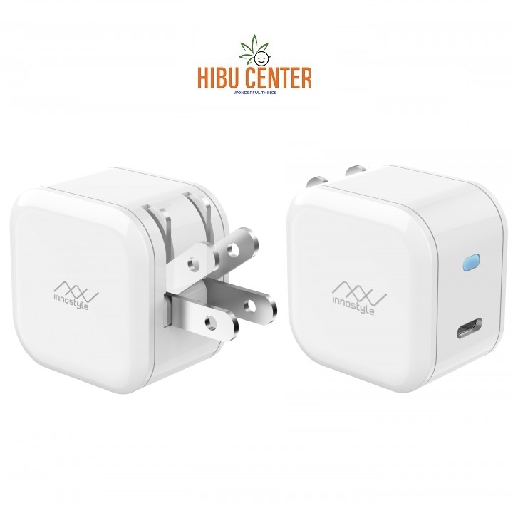 Sạc Nhanh INNOSTYLE USB-C PD 18W Minigo White – IC18PD