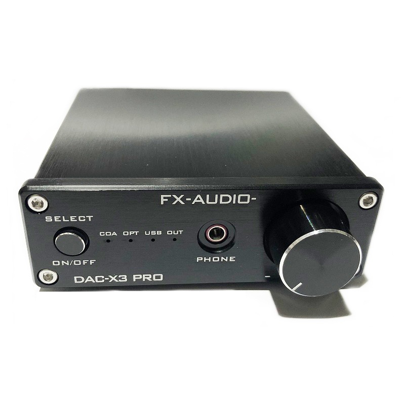 [Mã 155ELSALE giảm 7% đơn 300K] (Quà tặng 99k) Bộ Giải Mã Âm Thanh DAC FX-Audio X3 Pro - Hàng Chính Hãng