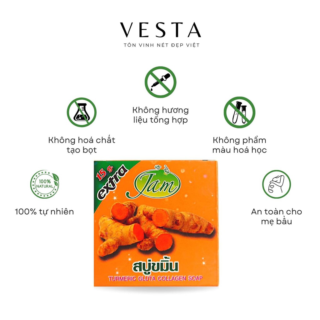 Xà Phòng Nghệ - Soap Xà Bông Tẩy Tế Bào Da Chết Body Jam Extra Giảm Mụn Lưng Trắng Da | BigBuy360 - bigbuy360.vn