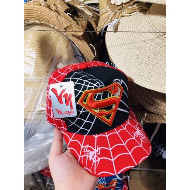 Mũ lưỡi trai vải bò cho bé dành cho bé từ 4-10 tuổi