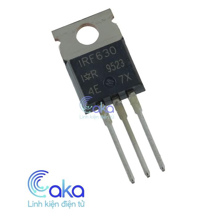 LKDT MOSFET IRF630 N-channel 200V - 9A TO-220