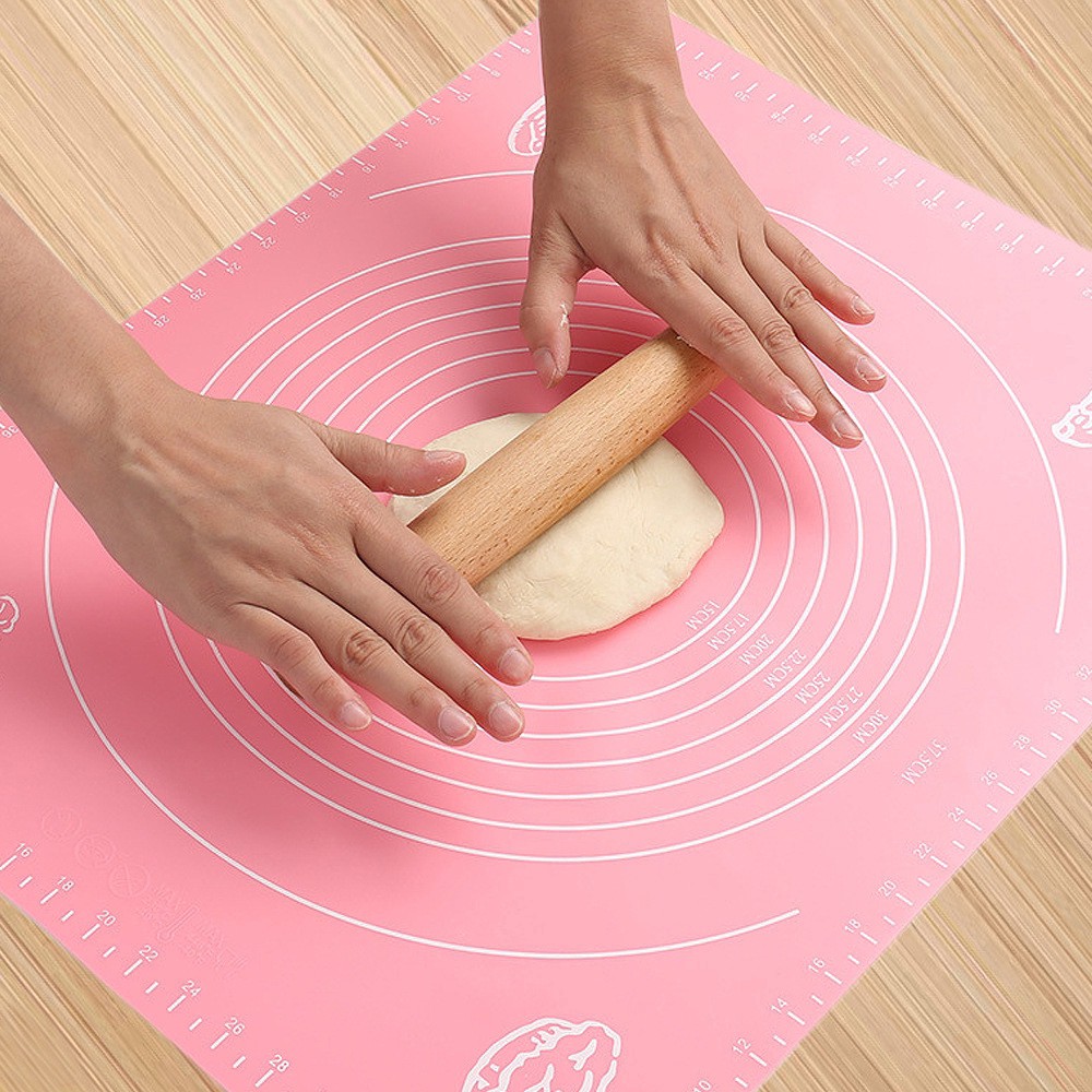 Thảm Nhào Bột Silicon Chống Dính 50x40cm