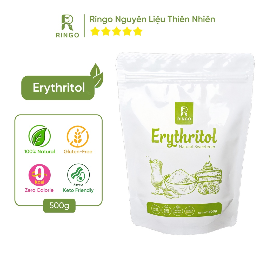 [Mã 1511FMCGSALE giảm 8% đơn 500K] Đường Erythritol - Dành Cho Người Ăn Kiêng (Keto - Tiểu Đường - DAS)