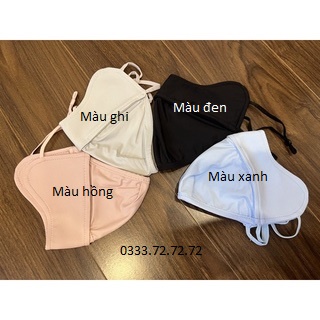 Khẩu Trang Làm Mát UPF 35/50+ Ngăn Chặn 97% Tia UV, giặt được
