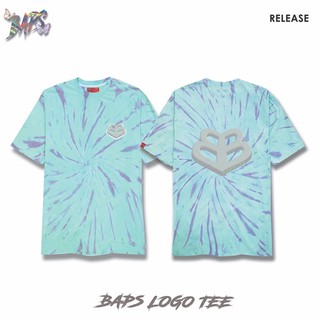 Baps logo tiedye - áo thun loang màu