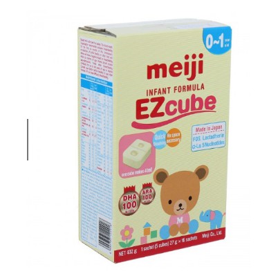 Sữa Meiji thanh Số 0 nhập khẩu 16 Thanh 432g