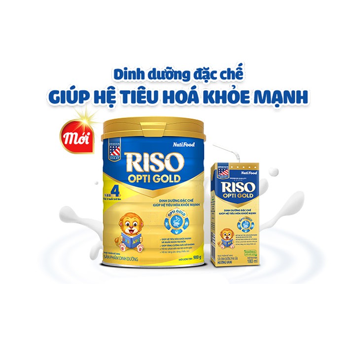 Sữa bột pha sẵn RISO OPTIGOLD 180ml (1 tuổi trở lên)