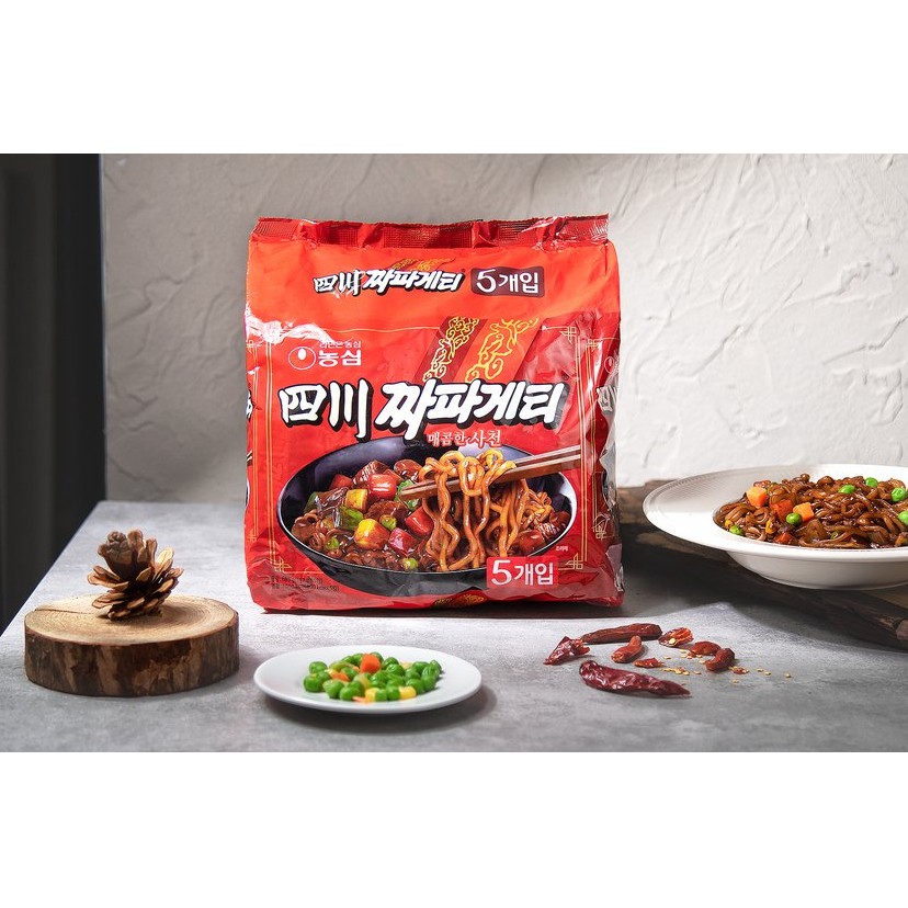 [NONGSHIM] MÌ CHAPAGETTI CAY 137G - [농심] 사천짜바게티