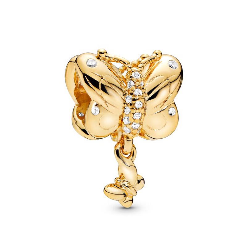 Hạt Charm Mạ Vàng Dùng Làm Trang Sức DIY