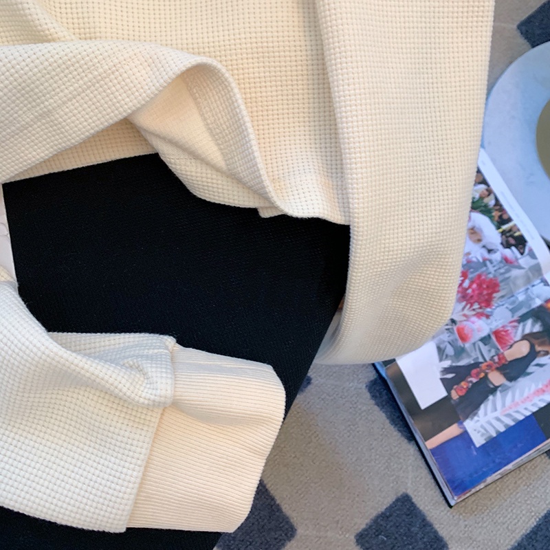 NRVP Áo Hoodie Nữ Tay Dài Dáng Rộng Thời Trang Phong Cách Hàn Quốc