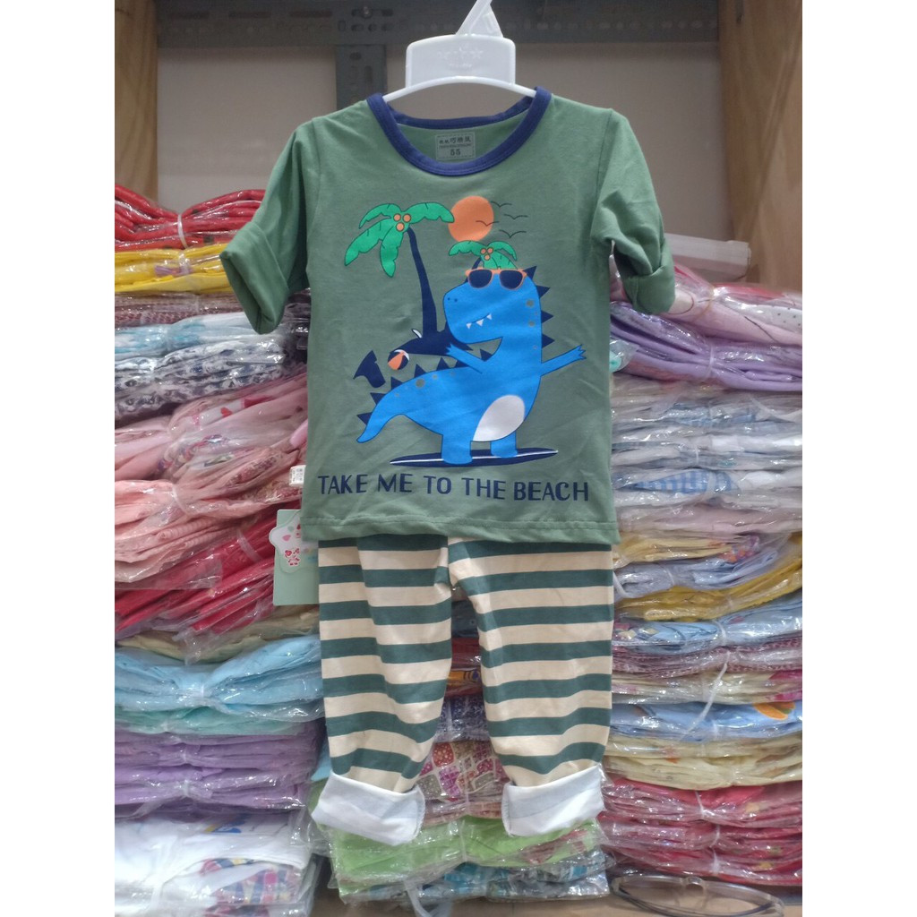 Bộ Tay Dài Cotton Cho Bé Trai ( Bé 6 tháng đến 3 tuổi )
