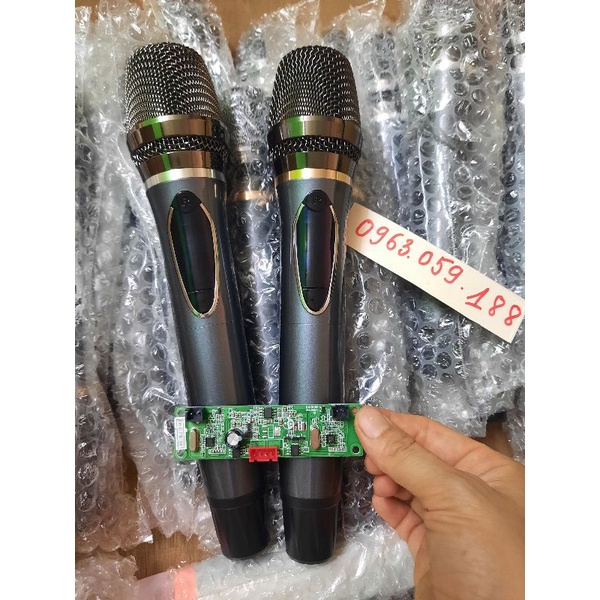 Micro Full Nhôm UHF Giành Cho Loa Kéo - Giá 1 Cặp