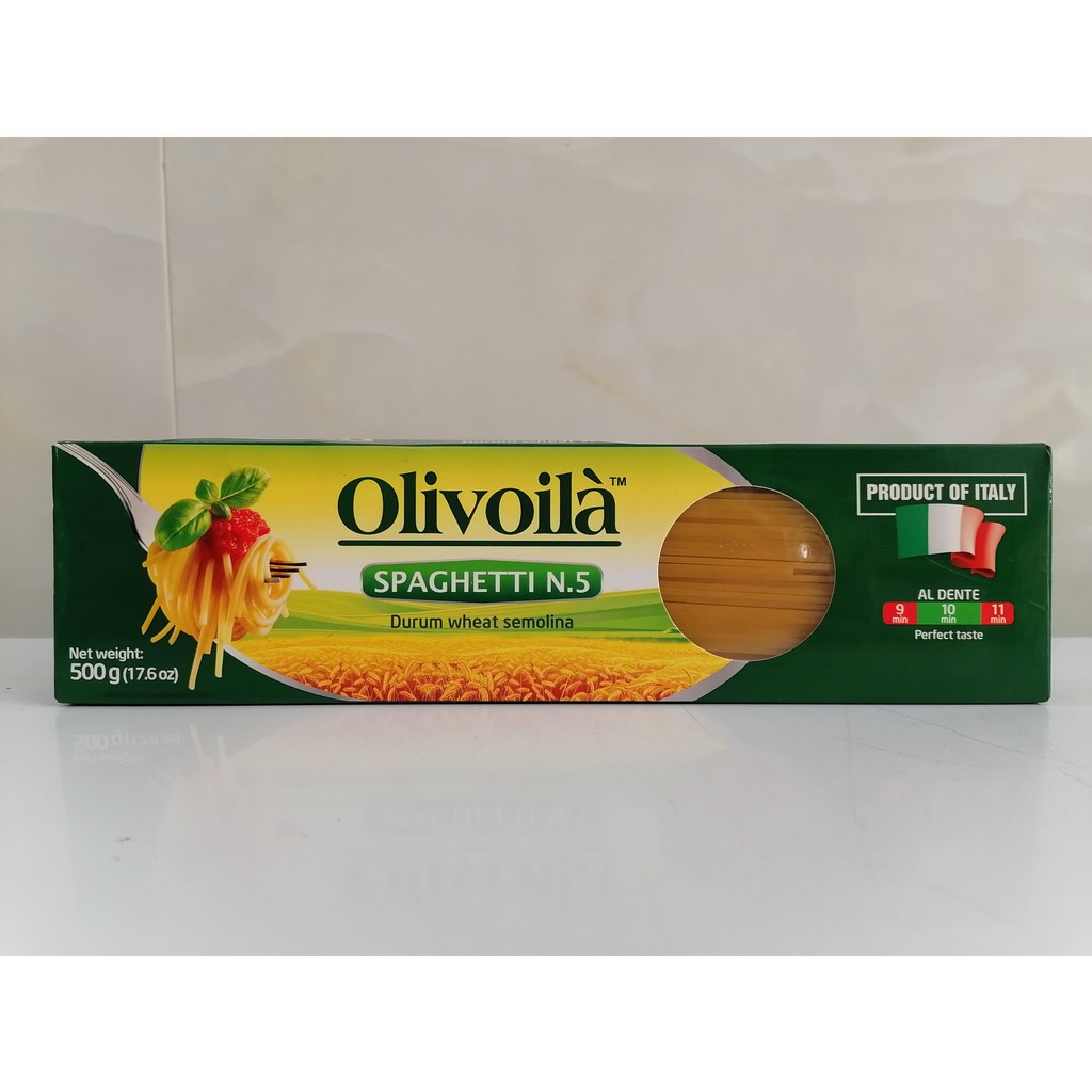 [500g] Mì Ý số 5 [Italia] OLIVOILA No 5 Spaghetti (bph-hk)