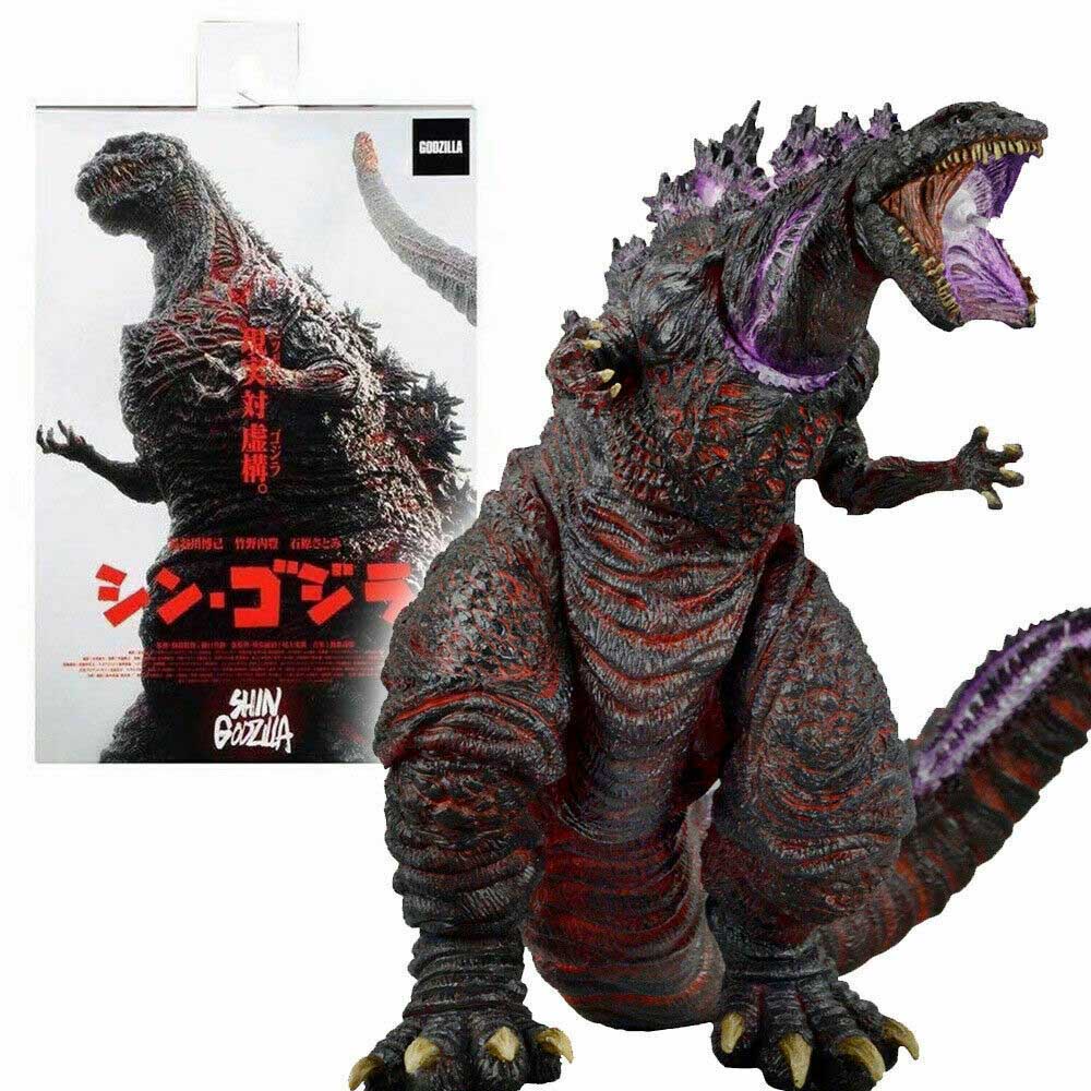NECA Shin Godzilla Atomic Blast 2016 7" Action Figure 12 Inch Head Tail Movie Boxed
