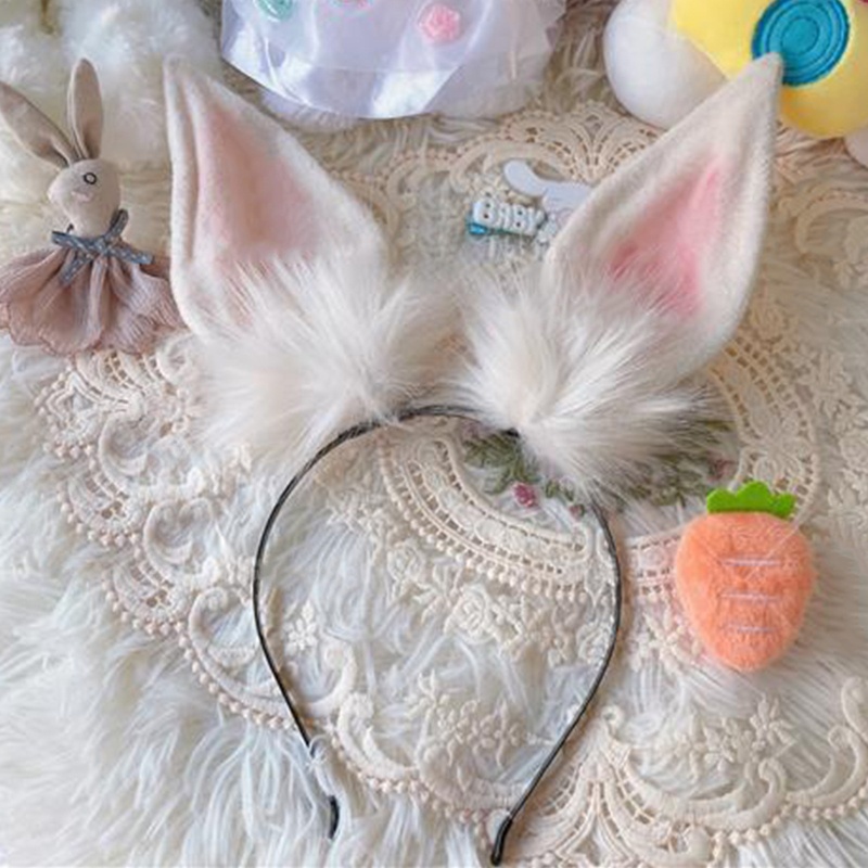 Băng Đô Tai Thỏ Phong Cách Lolita Nhật Bản