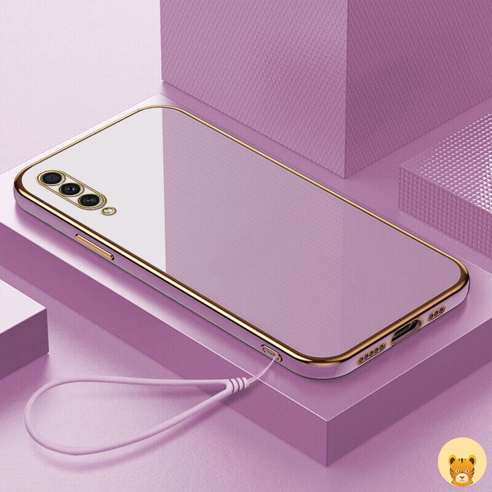 Ốp Điện Thoại Mạ Điện Cho Samsung A12 A30 A50 A20 A30S A50S A20S A22 A32 A7 2018 A52 A10S A11 A71 A51 A03 A03S 4G 5G