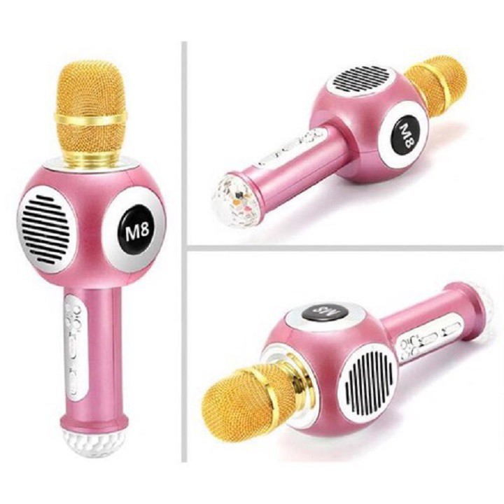 Micro karaoke M8 3 trong 1 hát cực hay- Bảo hành 1 đổi 1 trong vòng 14 ngày Luna Outlet