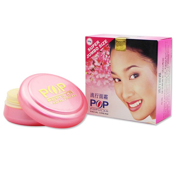 Kem dưỡng trắng da Pop Popular Facial Cream 4g