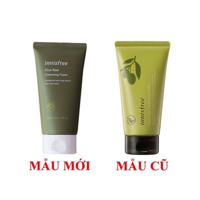 Sữa rửa mặt Innisfree Olive Real Cleansing Foam