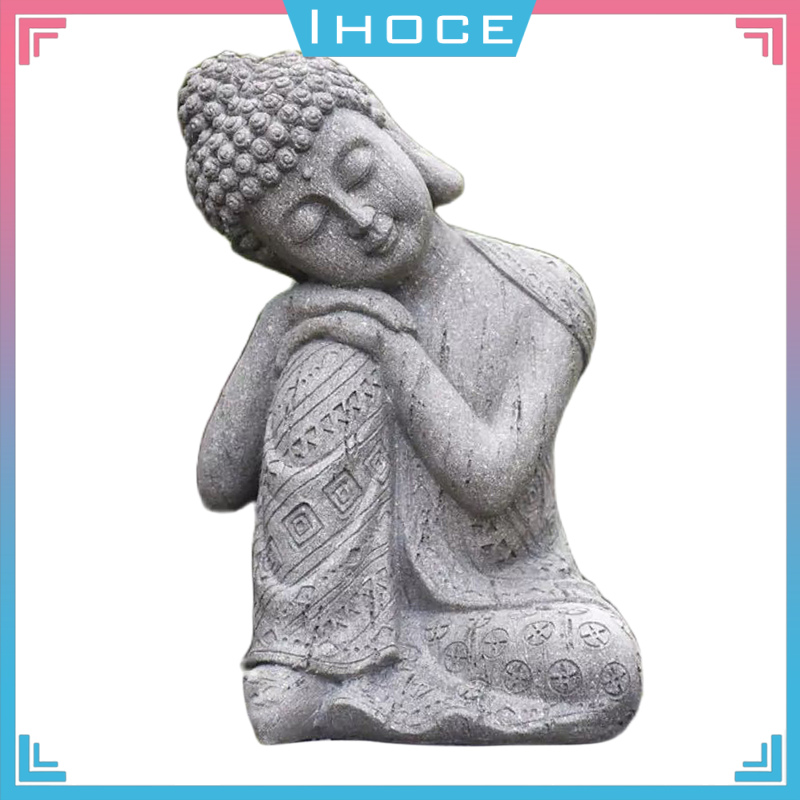 Mô Hình Tượng Phật Đang Ngủ Bằng Nhựa Resin Sáng Tạo Làm Quà Tặng / Trang Trí Nội Thất