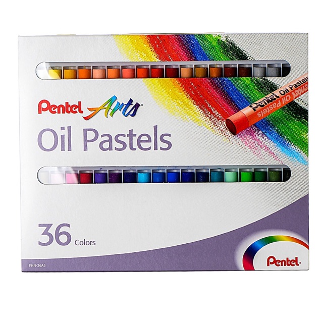 Sáp dầu Pentel 36 màu PHN-36 HÀNG CHÍNH HÃNG
