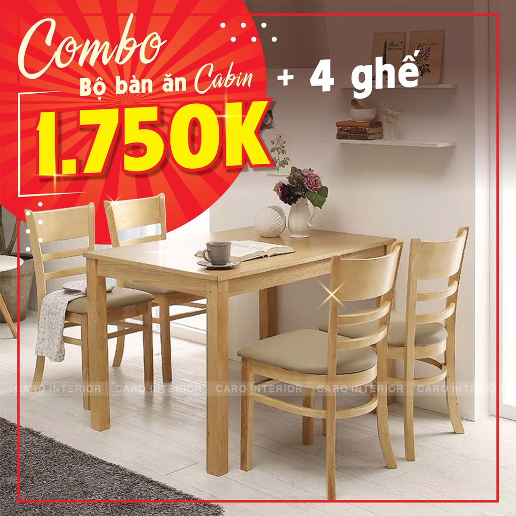 Bàn Ăn Gỗ Miễn Phí Vận Chuyển