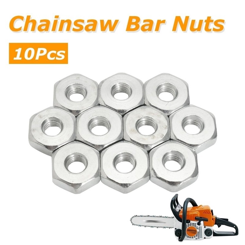 Set 10 Đai Ốc M8 Dành Cho MS170 MS180 MS211 MS231 MS251 MS271 MS291 MS362 MS382 MS461 MS661