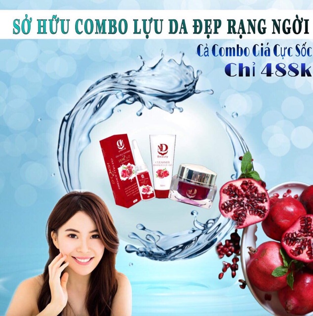 COMBO DƯỠNG TRẮNG DA ESSENCE LỰU ĐỎ | BigBuy360 - bigbuy360.vn