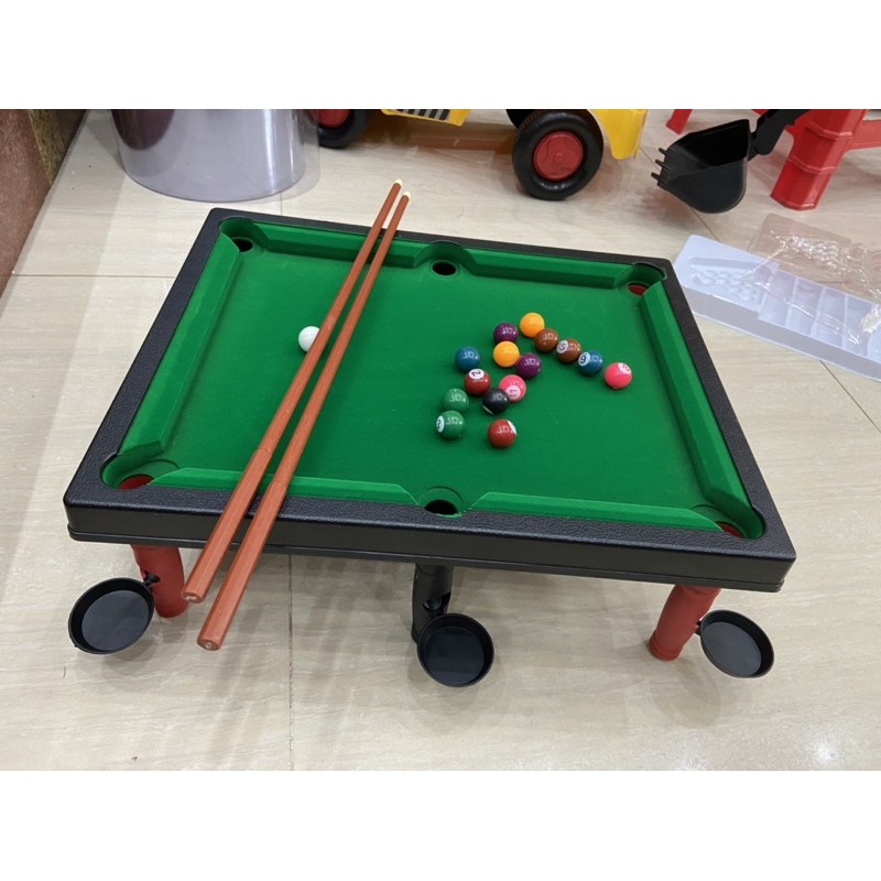 [LOẠI TO 50CM] MẶT NỈ, BI A CÓ ĐÁNH SỐ, Bộ bàn bi a mini bi da, bộ bàn bi a mini 2 gậy, Bàn chơi bi 