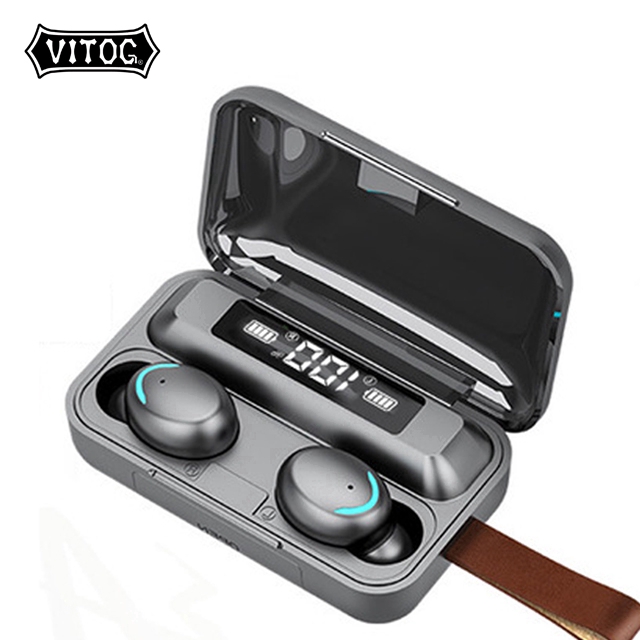 Tai Nghe Bluetooth Không Dây Vitog X10 F9-5C Chống Thấm Nước