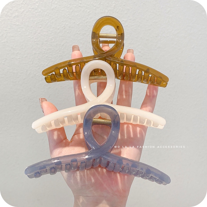 Kẹp Tóc Hình Cá Mập Thiết Kế Mới Thời Trang Theo Phong Cách Hàn Quốc Dành Cho Nữ