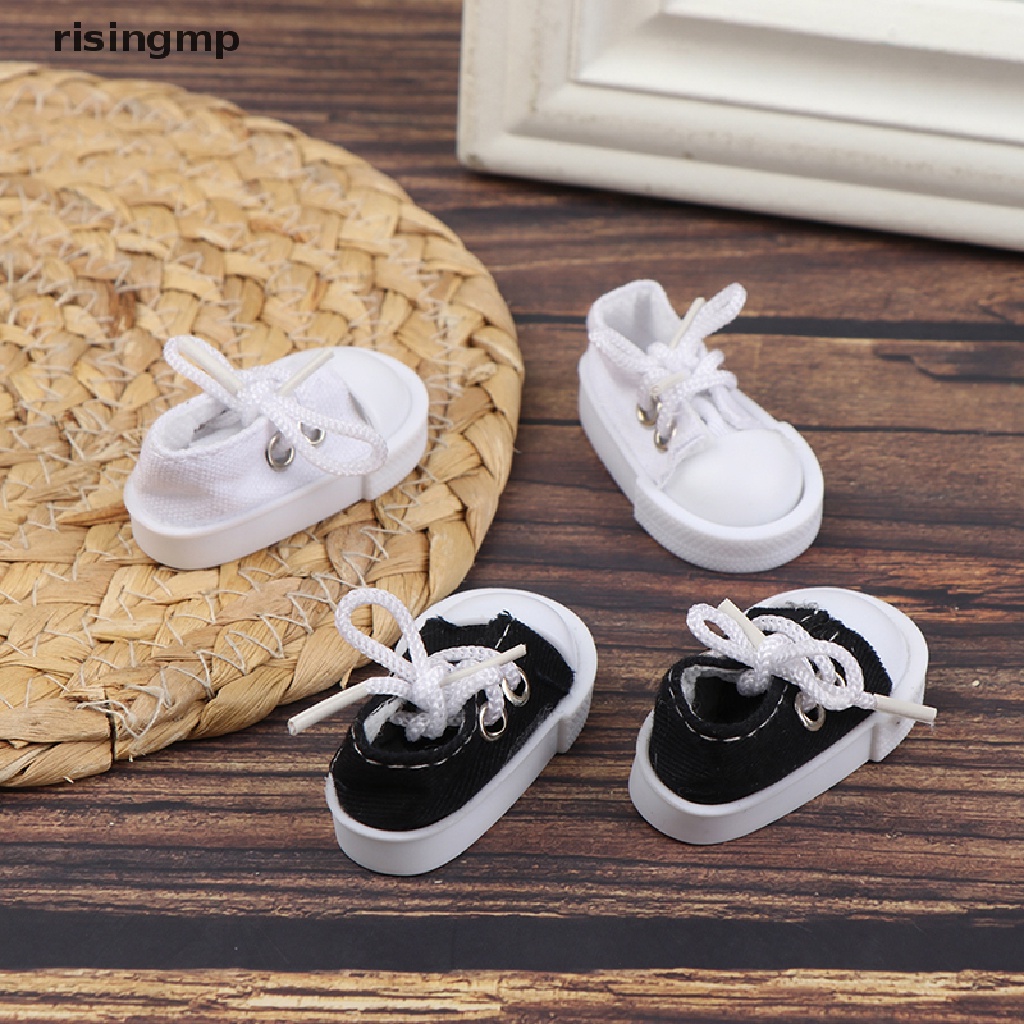 Giày Thể Thao Cao 5cm Cột Dây Cho Búp Bê 30cm 1 / 6 ♨Trên đó