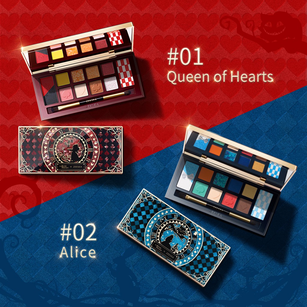 Bảng phấn mắt Zeesea phong cách Alice ở Xứ Sở Thần Tiên 20g | BigBuy360 - bigbuy360.vn
