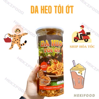 Da heo chiên giòn tỏi ớt 160g - Ăn vặt Heki