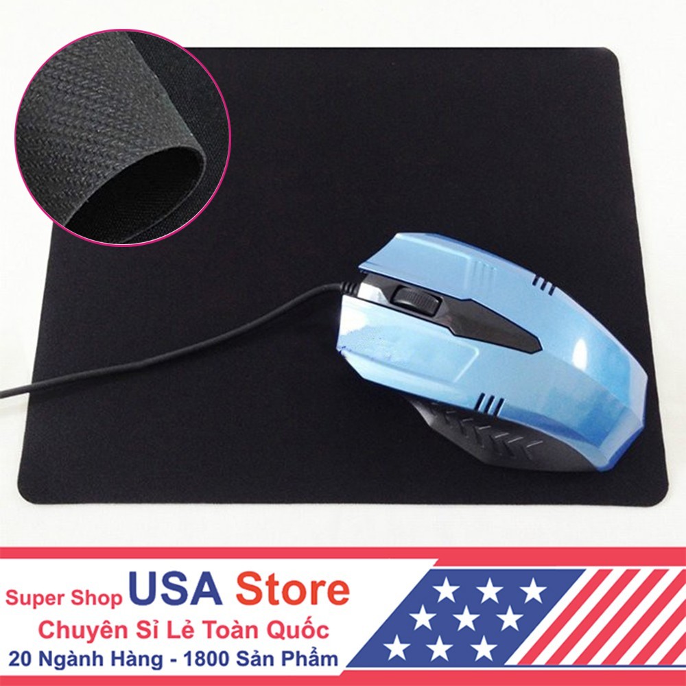 Bộ Sản Phẩm Miếng Lót Chuột Máy Tính Siêu Bền - Bàn Di Chuột Mouse Pad Đáy Vân Chống Trượt