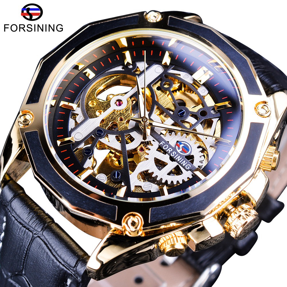 Đồng hồ cơ tự động phong cách sang trọng cho nam