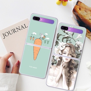 Z Ốp Điện Thoại PC Cứng In Hoạt Hình Động Vật Cho Samsung Galaxy Z Flip 4 Z Flip 3 Z Flip 2 Flip 3 Z Flip 4