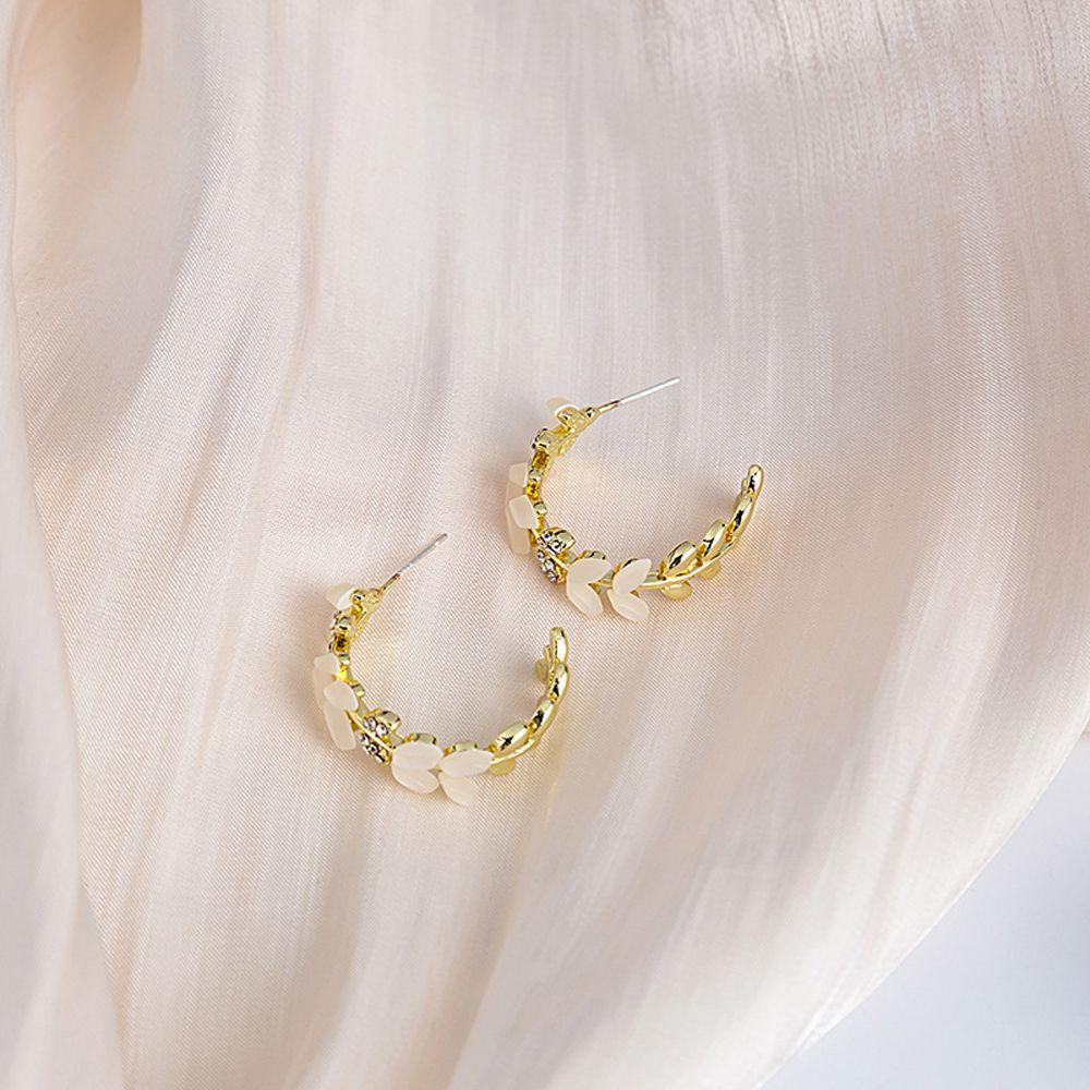 Khuyên Tai Nữ Hình Chữ C Thời Trang Hàn Quốc Xinh Xắn