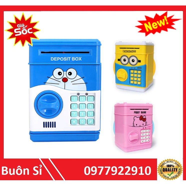 Két Sắt Điện Tử Mini (LOẠI TO - ĐƯỢC CHỌN MÀU)