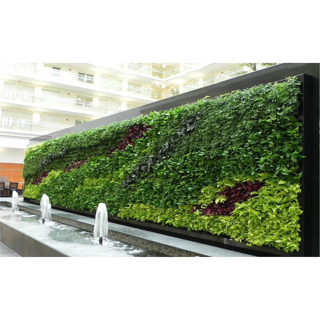 Bộ 4 modul HOLO chậu nhựa vườn trên tường  đứng trồng rau, hoa, cảnh quan.