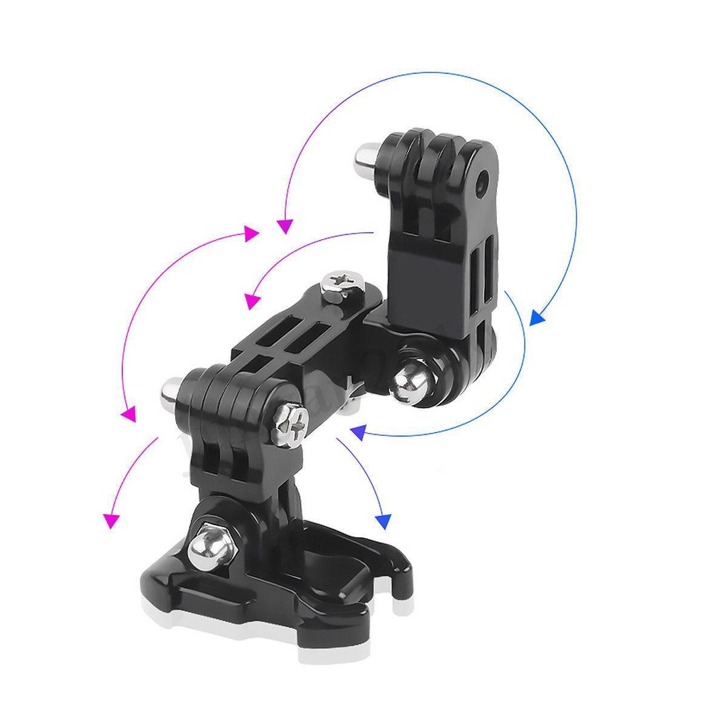 Bộ 5 / 19 / 20 Giá Đỡ Gắn Phía Trước Mũ Bảo Hiểm Có Thể Điều Chỉnh Cho Gopro Hero 7 6 5 4