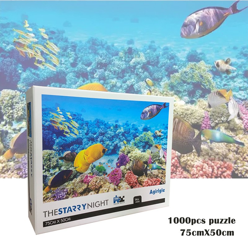 Bộ Đồ Chơi Xếp Hình 1000 Miếng Phong Cách Anime