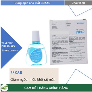 DUNG DỊCH NHỎ MẮT ESKAR