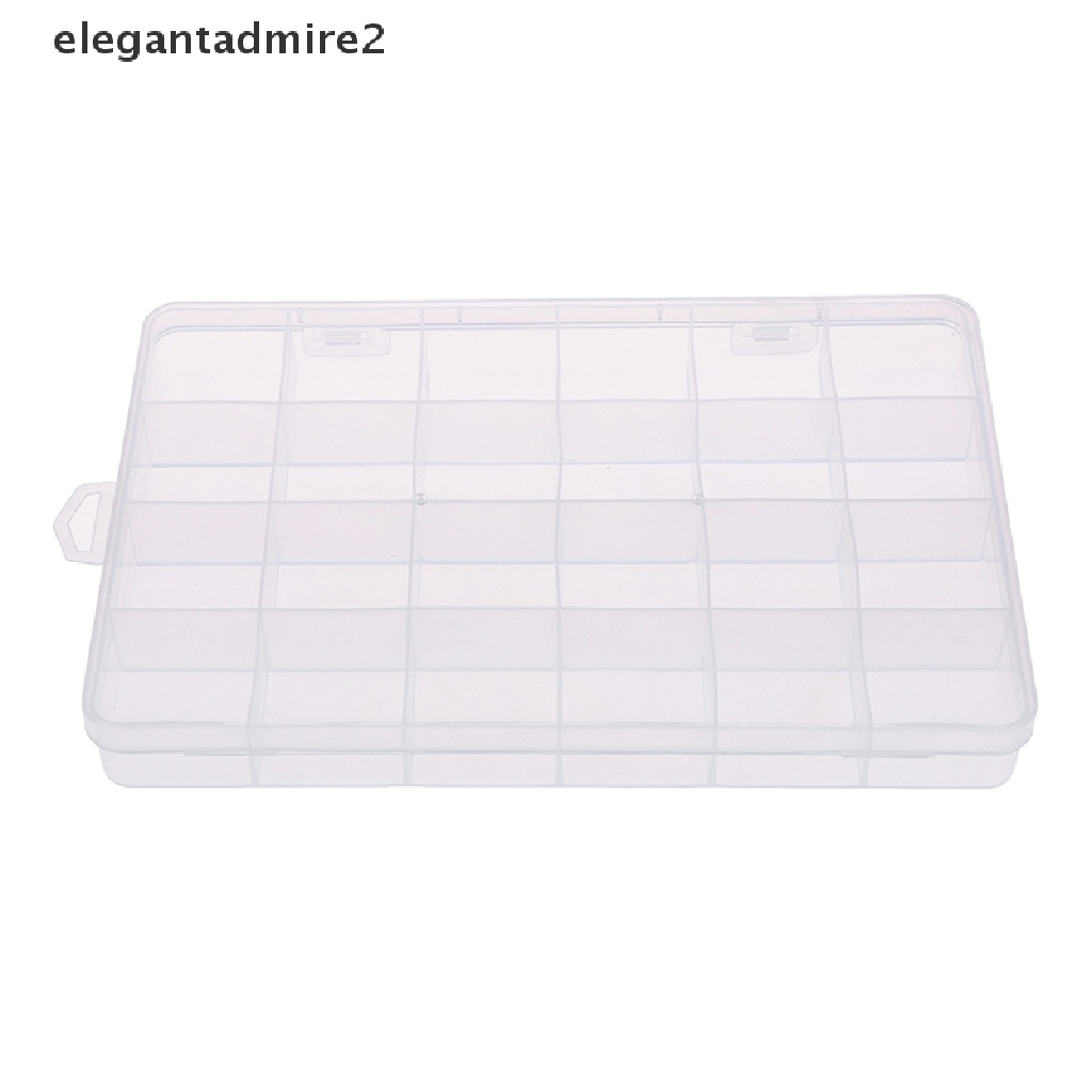 Hộp Nhựa Đựng Trang Sức 24 Ngăn Tiện Lợi .