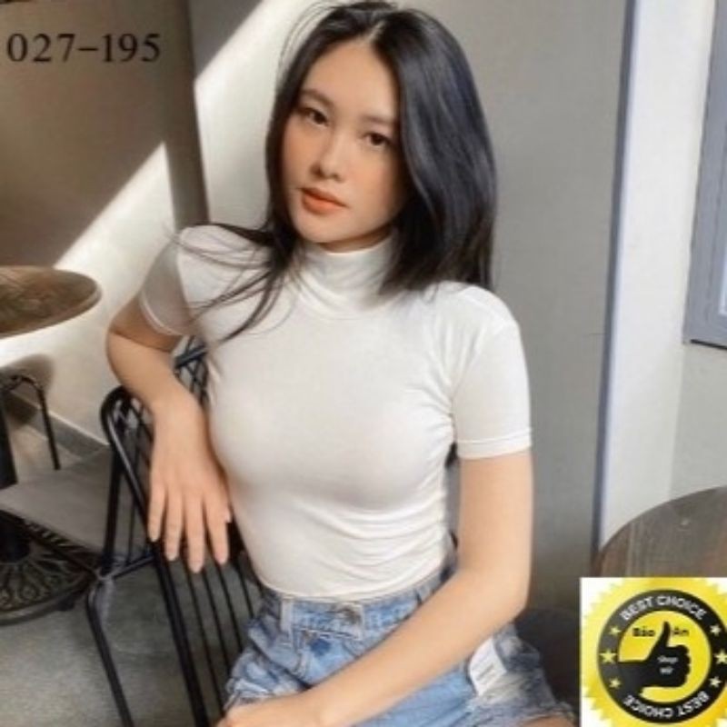 Áo thun cotton vải Hàn, phong cách Hàn quốc thời trang quanh năm